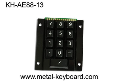 Telclado numérico rugoso numérico, telclado numérico del quiosco del acceso de 15 llaves del soporte del panel del metal