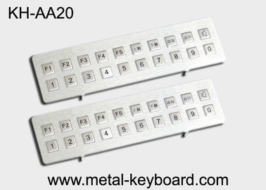 El teclado a prueba de vandalismo, larga vida del acero inoxidable del quiosco construyó sólidamente el teclado