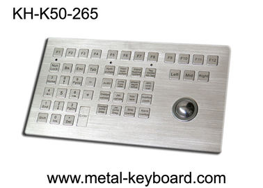 Teclados modificados para requisitos particulares del soporte del panel en el metal, teclado marino con el metal de la bola de pista
